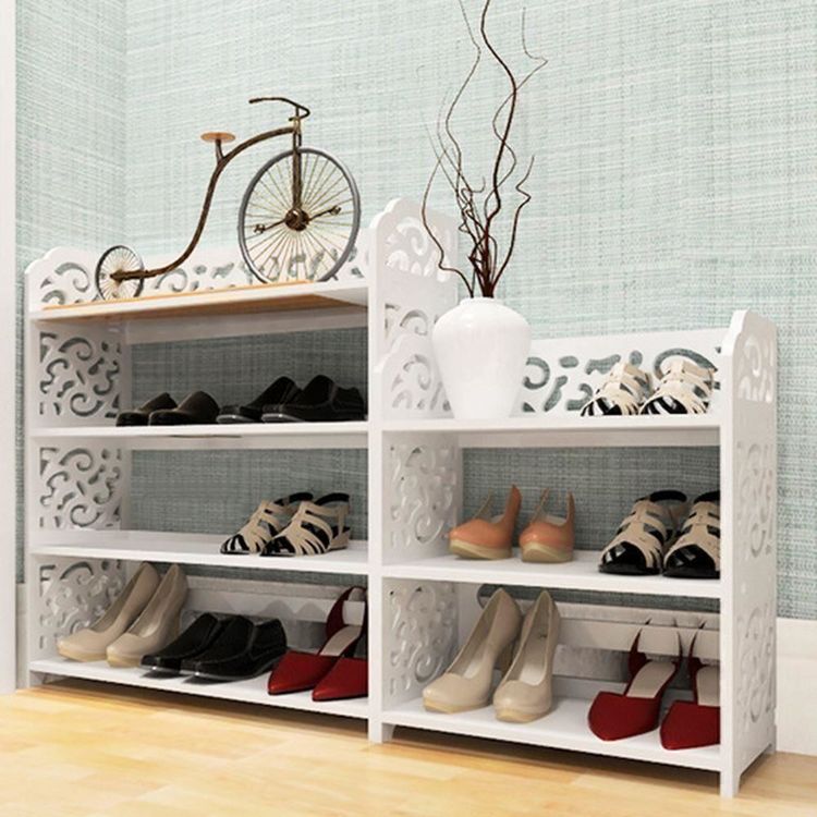 Schuhregal Schuhablage Schuhschrank weiß | Kaufen auf Ricardo