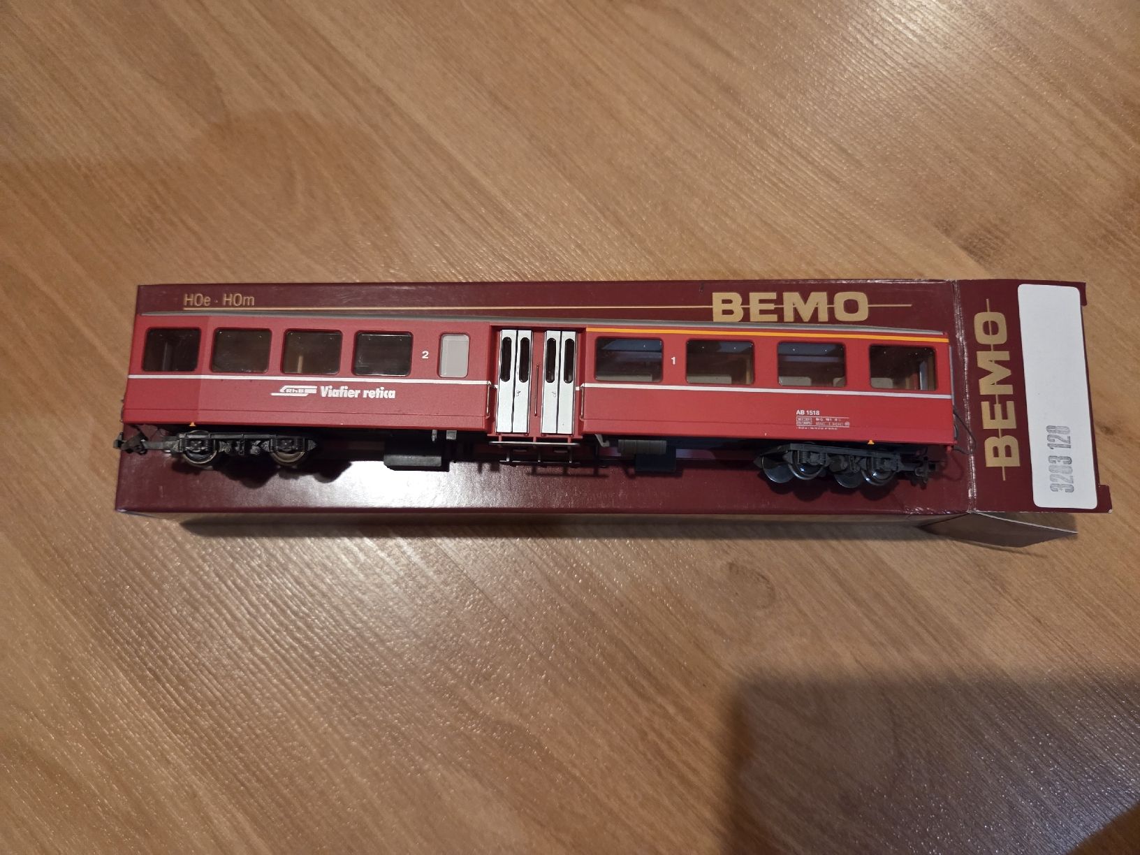 Bemo Modellini di ferrovie: Bemo 3283 128 RhB AB 1518  – Usato da Illhart venduto da Markus203 1