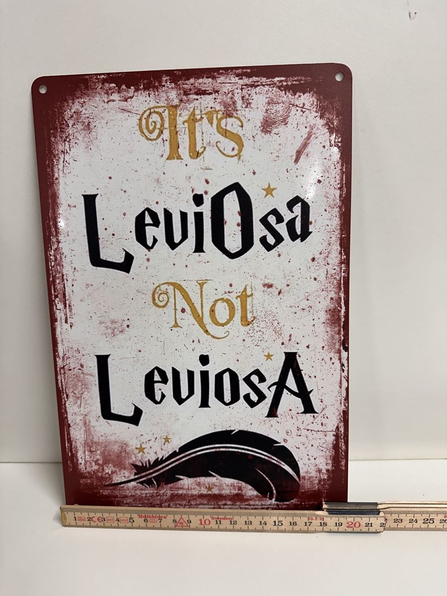 Schilder: "It's LeviOsa" - Metallschild – Neu und originalverpackt aus Oberurnen von jasmin2fel