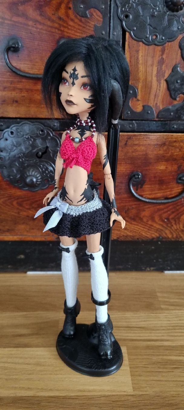 Puppen: Monster high FF14 ooak, Figur – Neu (gemäss Beschreibung) aus Prilly von Hekamiah 1