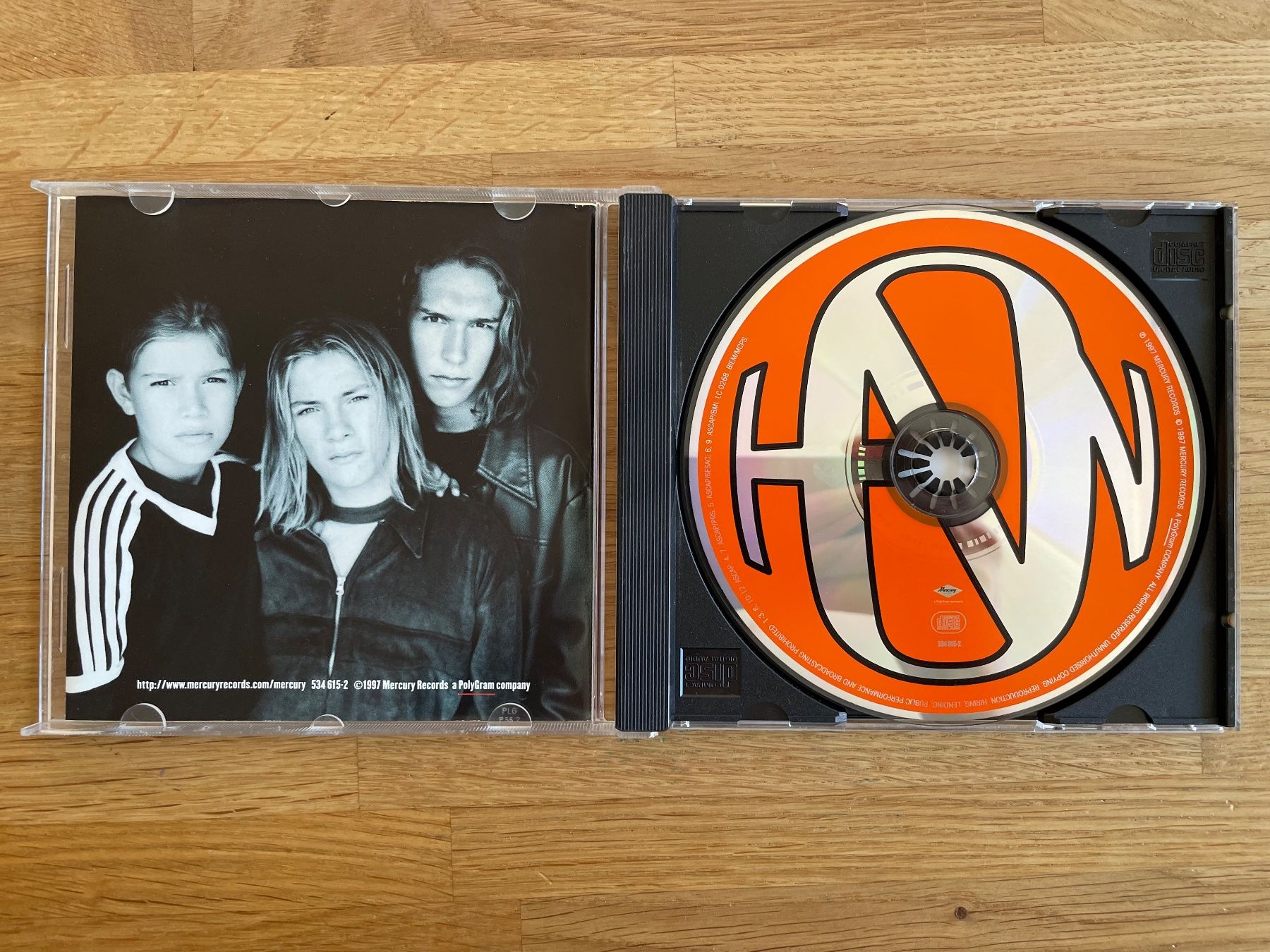 CD: CD - Hansons - Middle of Nowhere - 1997 – Usato da Winterthur venduto da Secondhand-Family 2
