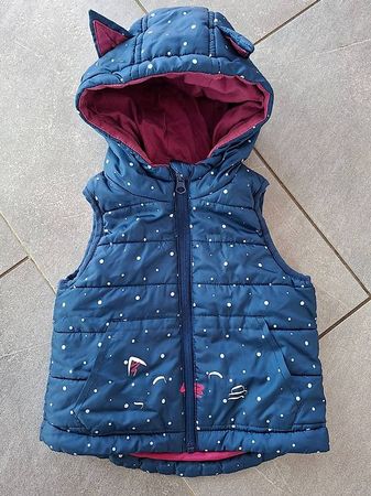 Weste kurzarm Gr. 86/92