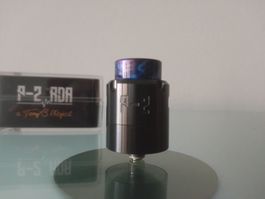Vandy Vape: P V2 BF RDA / 24mm, 2ml, Single/Dual, Gunmetal
