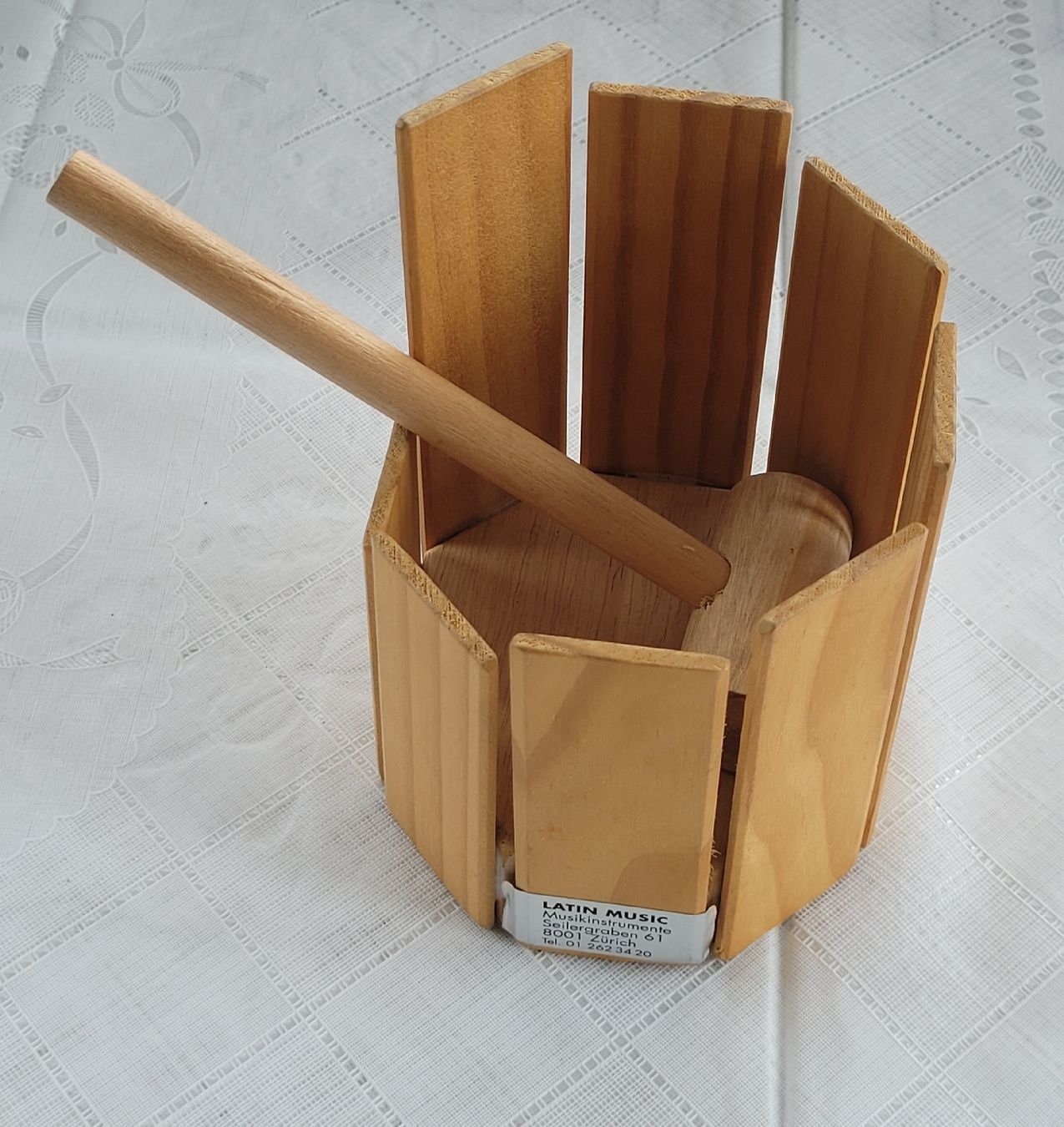 Strumenti musicali: Rührtrommel Klangtrommel Holz – Usato da Buttikon SZ venduto da Renco