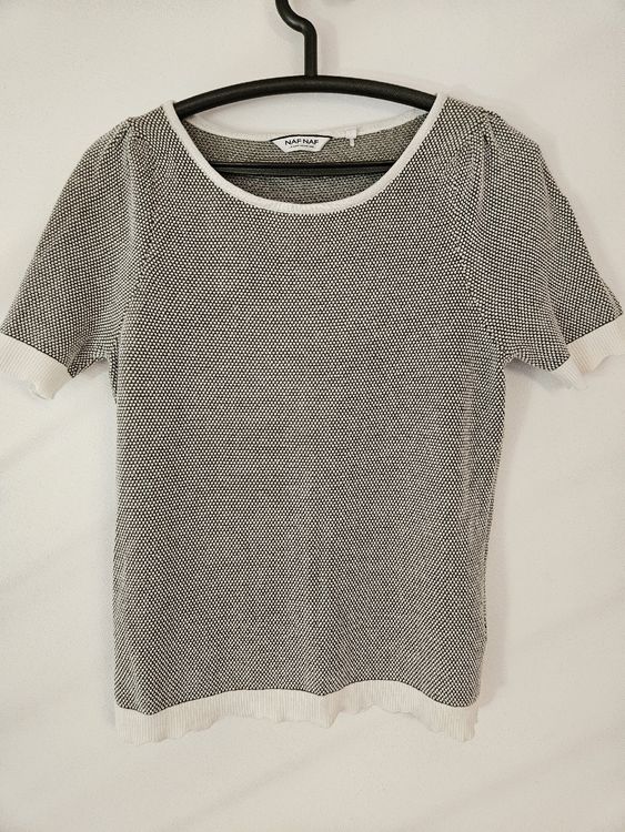 Naf Naf Oakary T-Shirt Donna A Maniche Lunghe – Camicia Fluida Leggera, Taglio Morbido, Stile Francese - 6