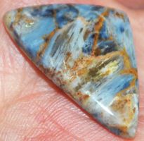 Cabochon L-4204 – Pietersit Edelstein 29X18mm 15 Karat