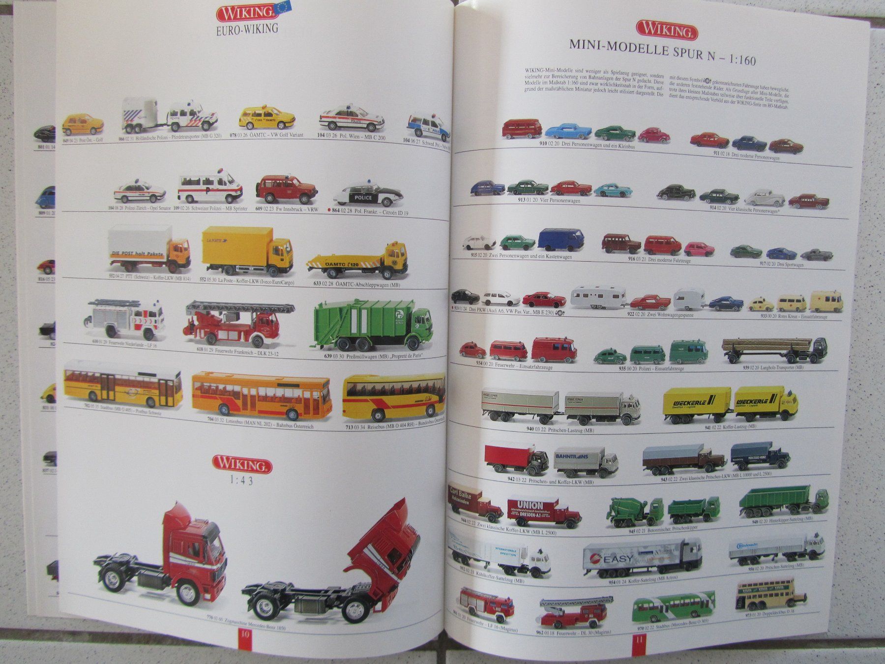 Wiking Modellautos: Wiking, Automodell Prospekt von 1998 – Gebraucht aus Weiningen ZH von dietsch57 5