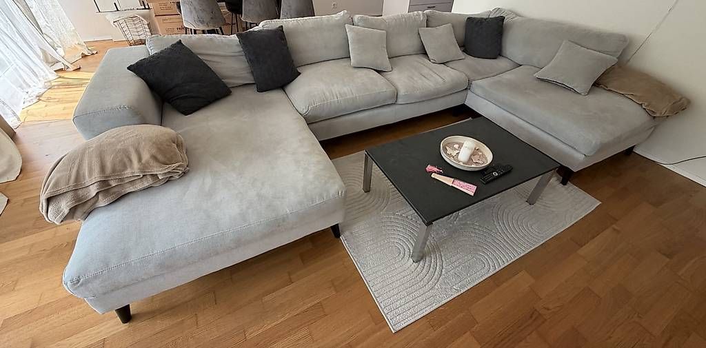 Sofas: U- Sofa Conforama – Gebraucht aus Moosseedorf von MariaIsabella99
