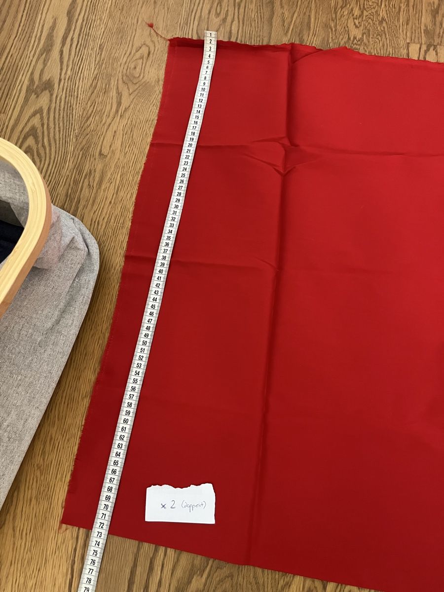 Tessuti: Viskosestoff rot 150 × 100 cm – Nuovo (secondo la descrizione) da Zürich venduto da car_cr6w