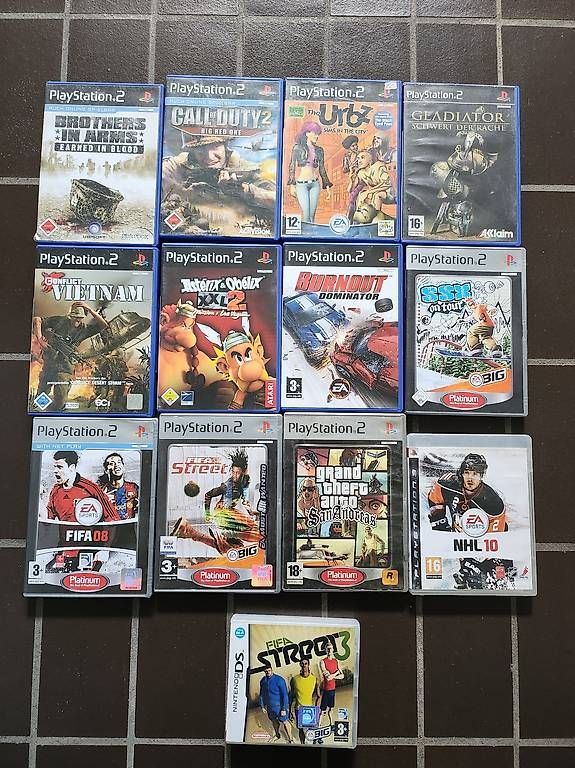 Spiele: PlayStation 2 + 3 Games, Nintendo DS  – Gebraucht aus Dornach von Ygrek