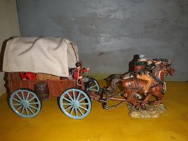 chariot western Elastolin 