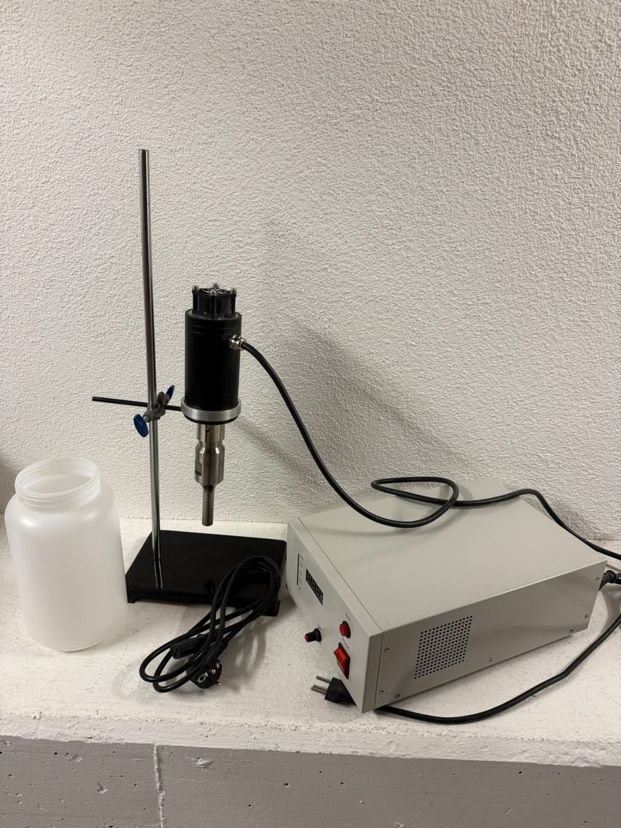 Tutte le macchine: Ultraschall extraktions-Set mit Standfuss und Behälter – Nuovo (secondo la descrizione) da Rickenbach SZ venduto da Matthias000