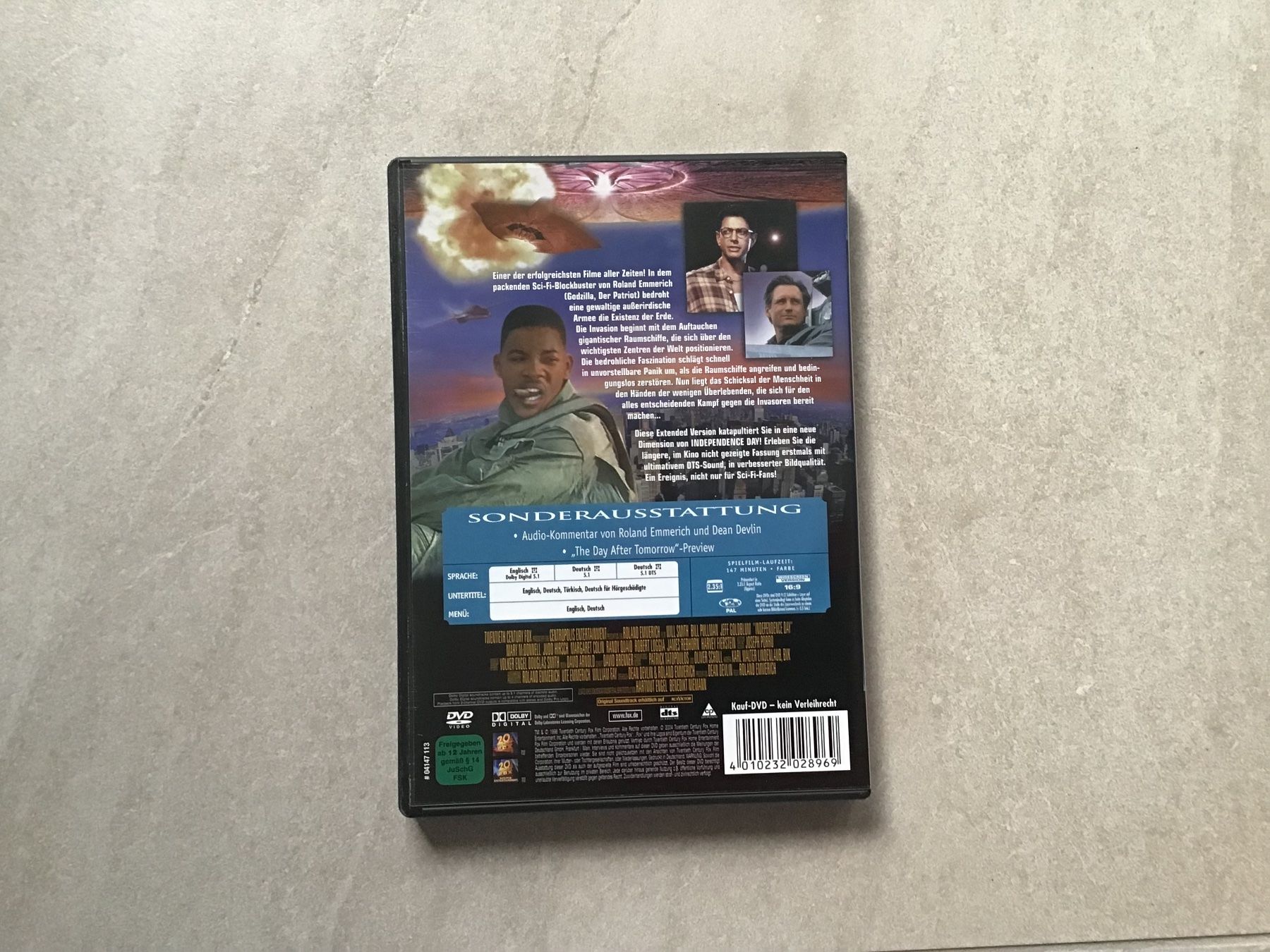 Alle DVDs: DVD „Independence Day“ – Gebraucht aus Giswil von Pingu109 1