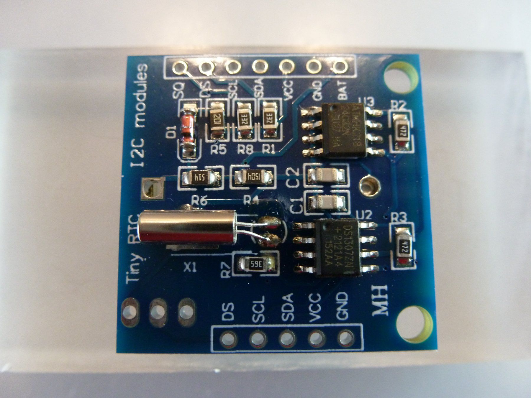 Elektronikbauteile: Tiny RTC I2C DS1307 Real Time Clock Module – Neu (gemäss Beschreibung) aus Gwatt (Thun) von Nocturnal_99