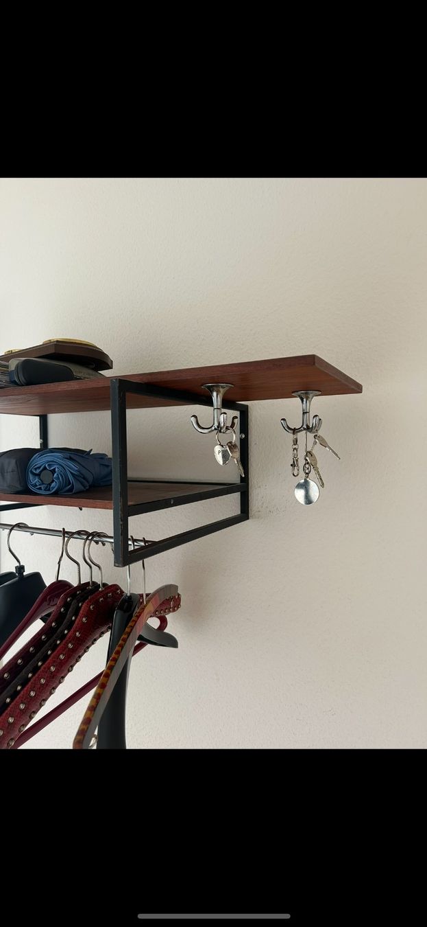 Guardaroba: Garderobe mid Century Holz/Metall – Usato da Zürich venduto da Nick345 2
