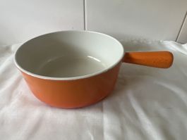 Oranger Cousances Caquelon, Durchmesser 22cm, Vintage-Look!