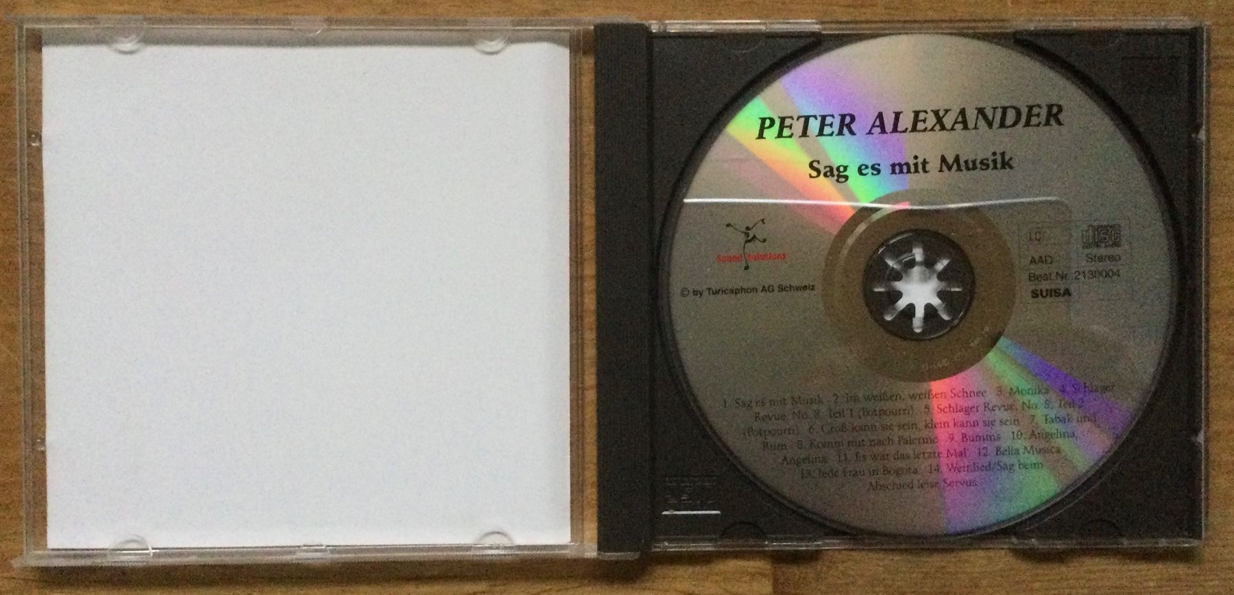 CD: CD Peter Alexander: Sag es mit Musik – Usato da Oftringen venduto da Waltereg 2