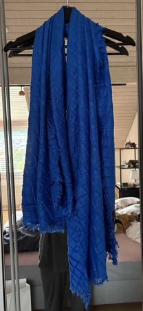 Marc Cain Schal royalblau