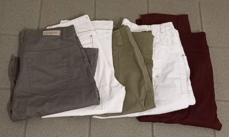 LOT AN 10 *DAMEN - SOMMERHOSEN* KURZ - 3/4/DIV.GR.+ZUSTÄNDE