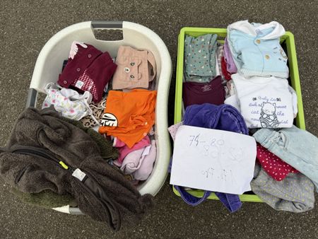 Baby Kleiderpaket gemischt Grösse 74 bis 80 gebraucht