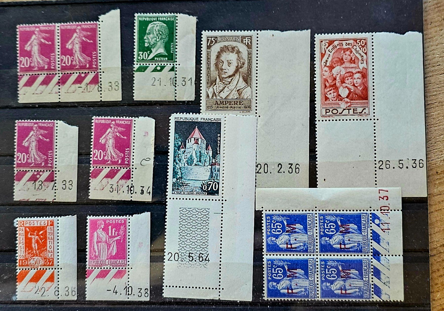 Tous les timbres: FRANCE lot coins datés ** – Neuf (Voir description) à Les Valettes par Nuba1