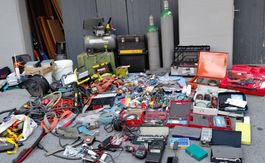 vielen Werkzeug und Gräte für mechanisch