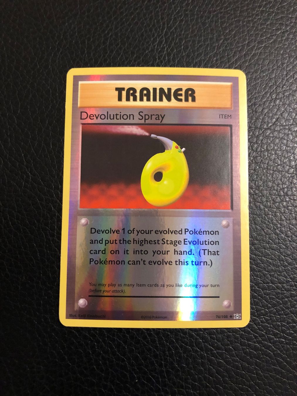 Pokémon Carte collezionabili: Evolutions Devolution Spray reverse 76/108 NM Ab 1 – Usato da Paradiso venduto da Pkmn10
