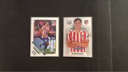 Panini - 2 Sammelkarten - Julian Alvarez - Atletico Madrid
