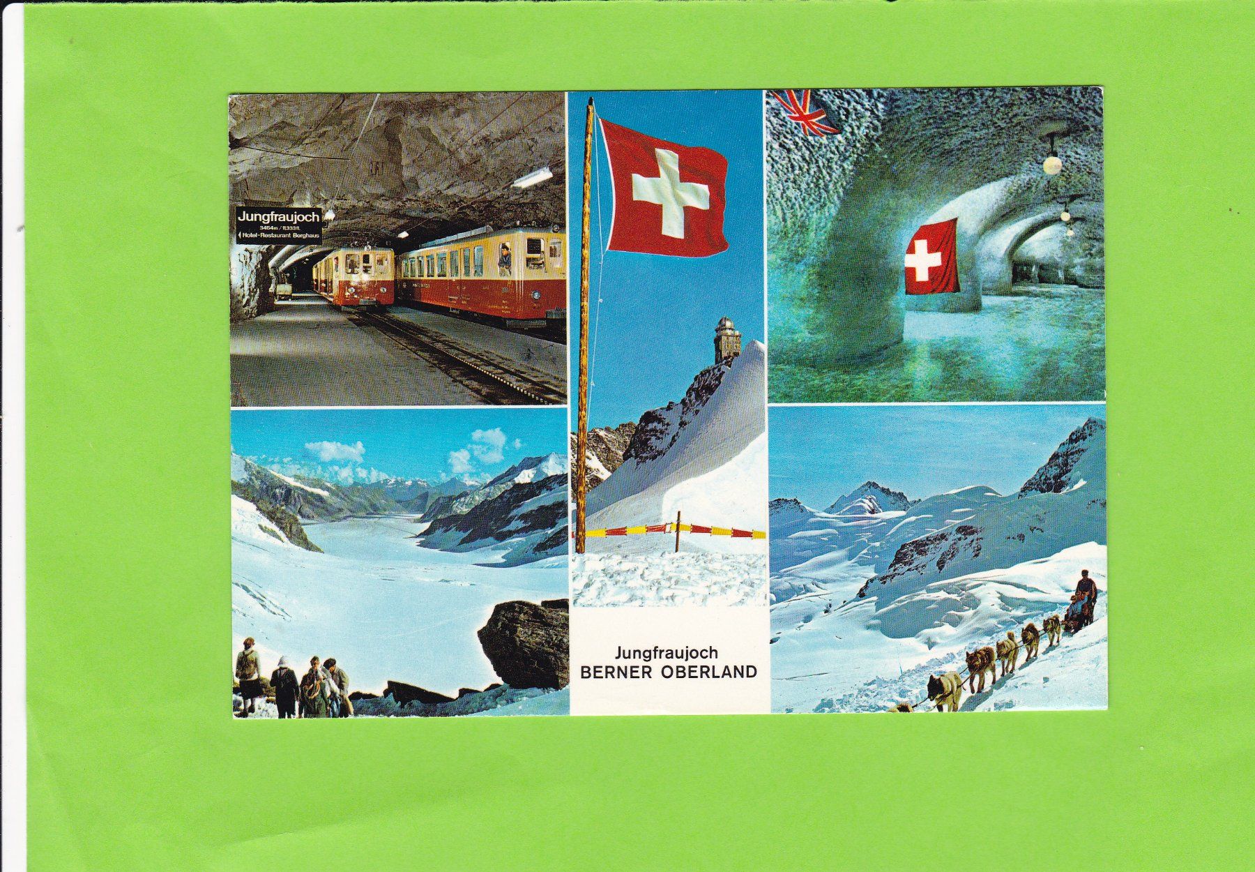 Cartoline postali: Jungfraujoch – Usato da St. Peterzell venduto da neckertal