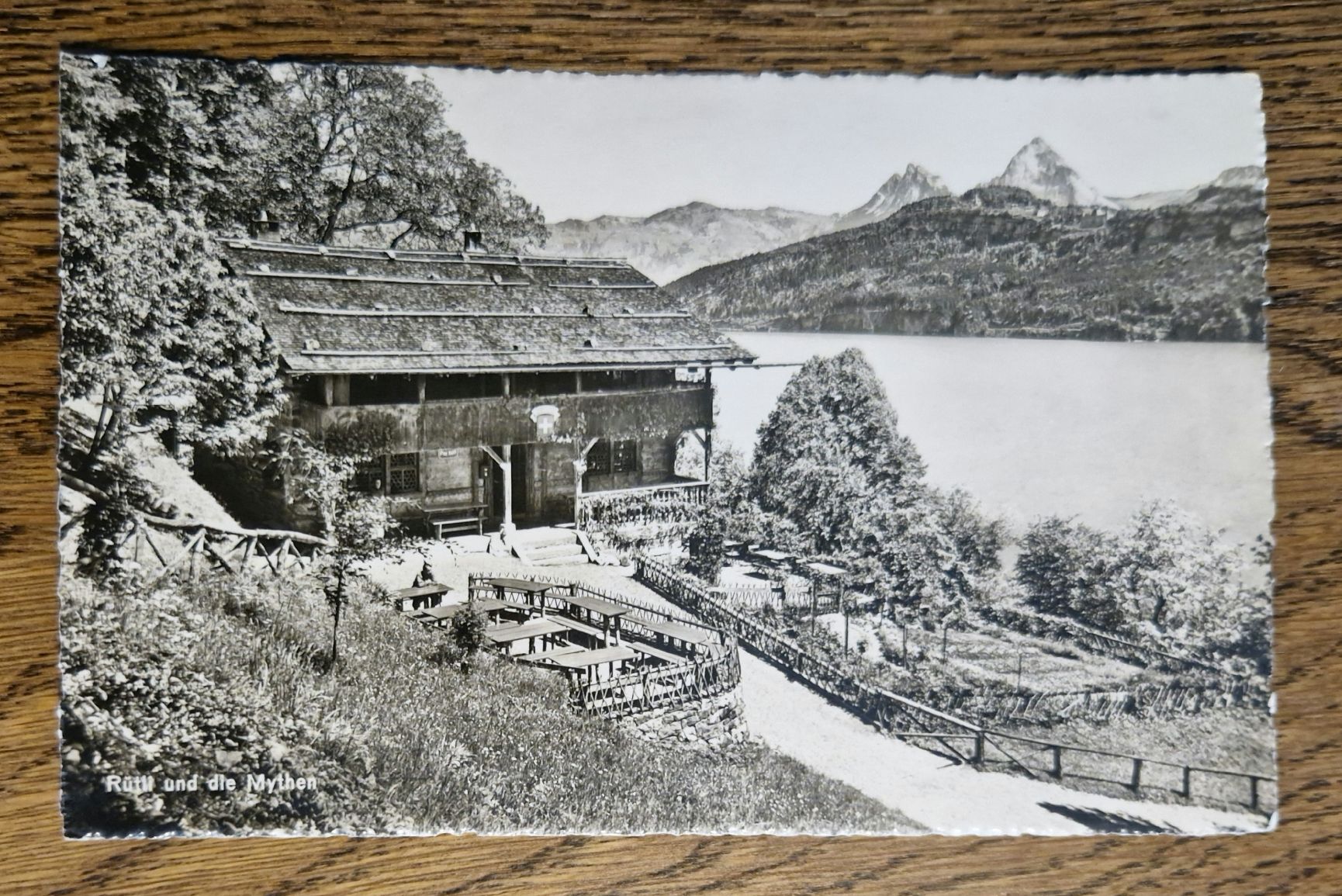 Cartoline postali: Rütli mit Rütlistempel 1948 – Usato da Ebikon venduto da Donar50