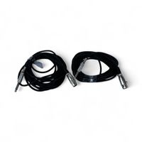 2x 6m Audiokabel Klinke M 6.35mm Mono - XLR W Buchse (X1040)