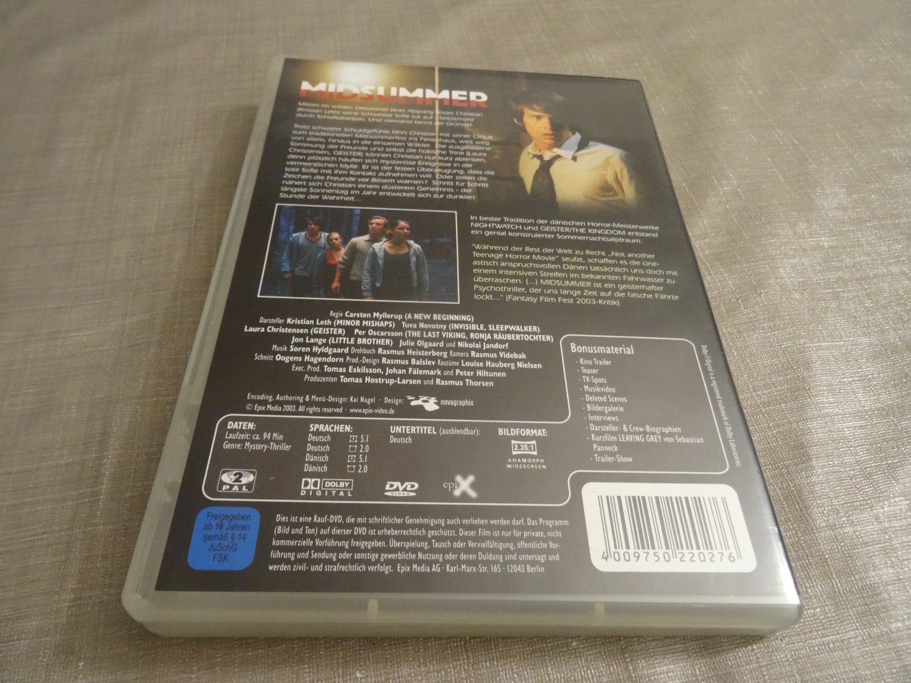 Tutti i DVDs: Midsommar (DVD) - – Usato da Olten venduto da Disc-Verkauf 2