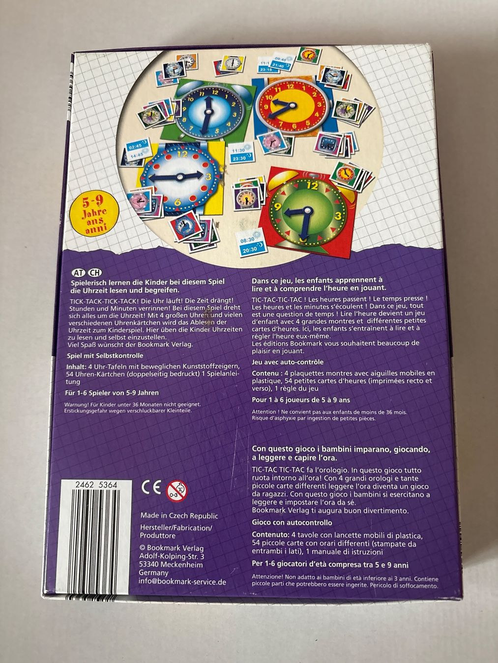 Spiele: Spielend lernen: Die Uhr! – Gebraucht aus Neukirch Egnach von Bruno-Privatverkauf 1