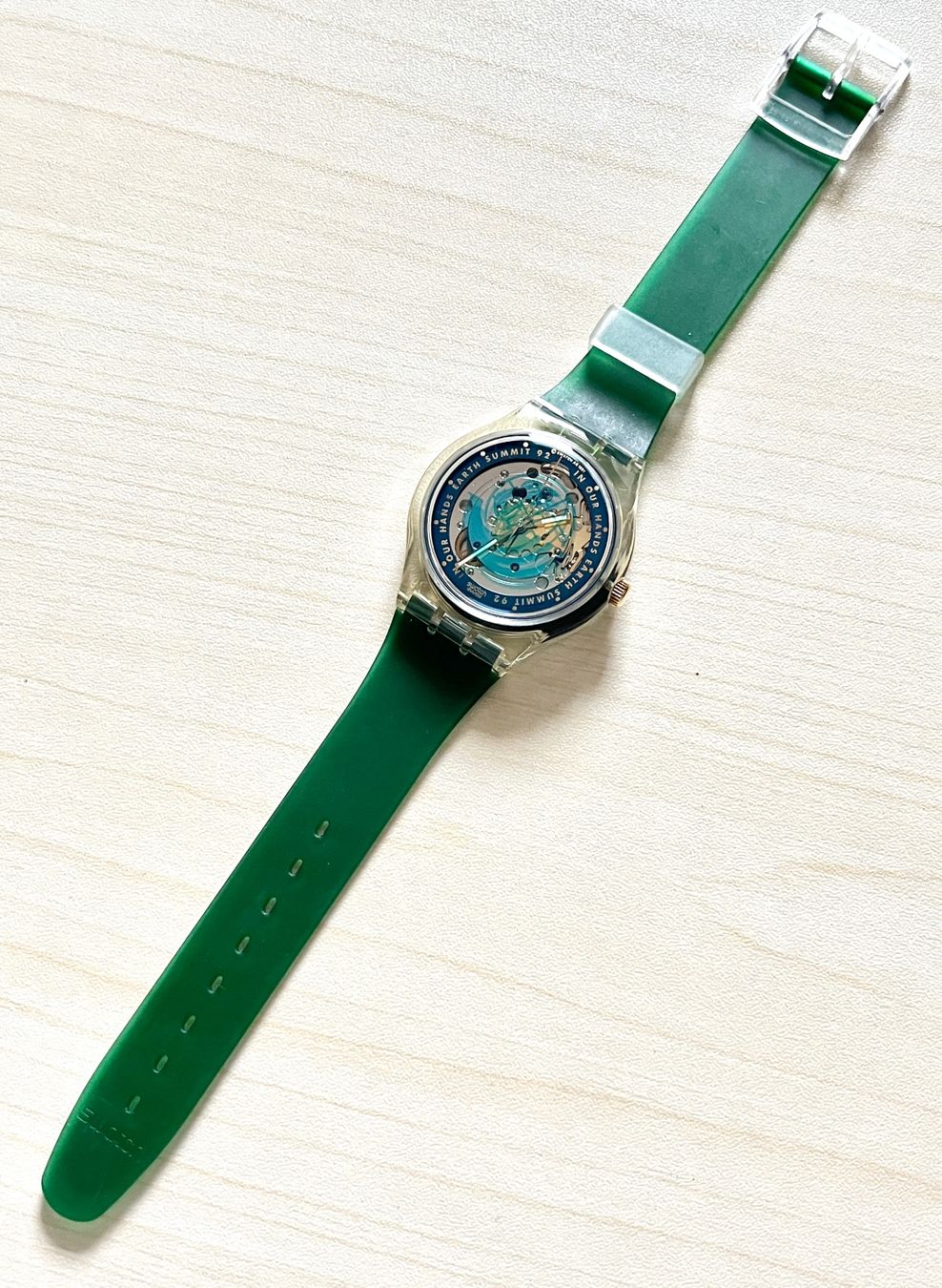 Swatch Uhren: Swatch Automatic Earth Summit 92 Selten, Top Zustand! – Gebraucht aus Grenchen von chththl 1