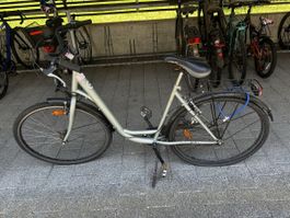 Damenvelo Minz Farben Grösse 28 Zoll gebrauchter Zustand