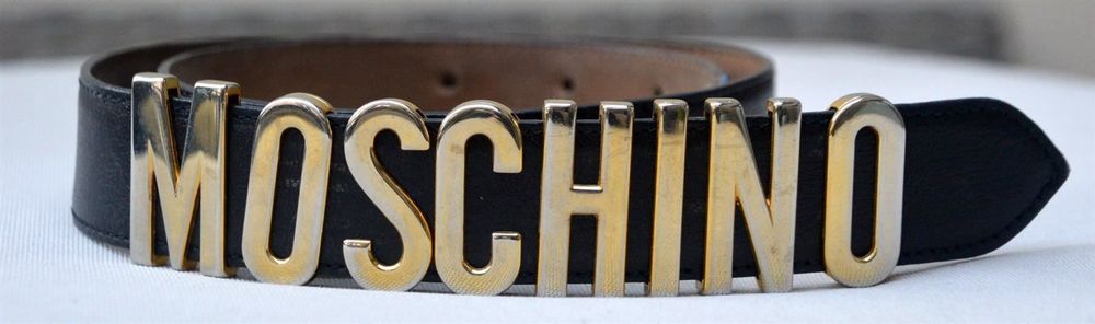 Moschino Cinture: Gürtel / Ceinture Moschino – Usato da Collonges venduto da Auganien 1