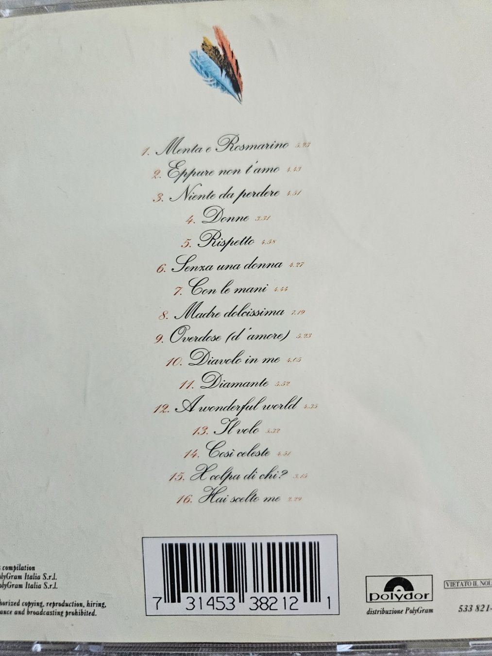 CDs: Zucchero, The Best of – Gebraucht aus Zürich von lorenzo167 1