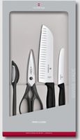 Victorinox Swiss Classic Küchengarnitur 4-teilig, schwarz