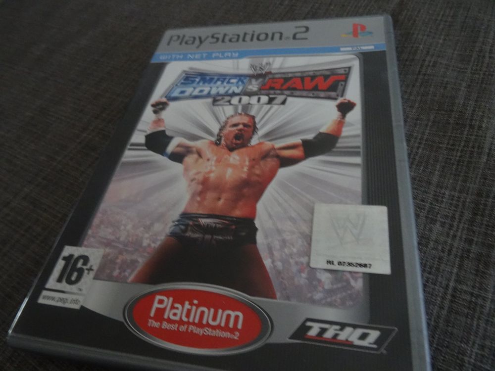 SMACKDOWN VS RAW 2007 GIOCO PLAY STATION 2 PLAY 2 VIDEOGAME - Foto 2