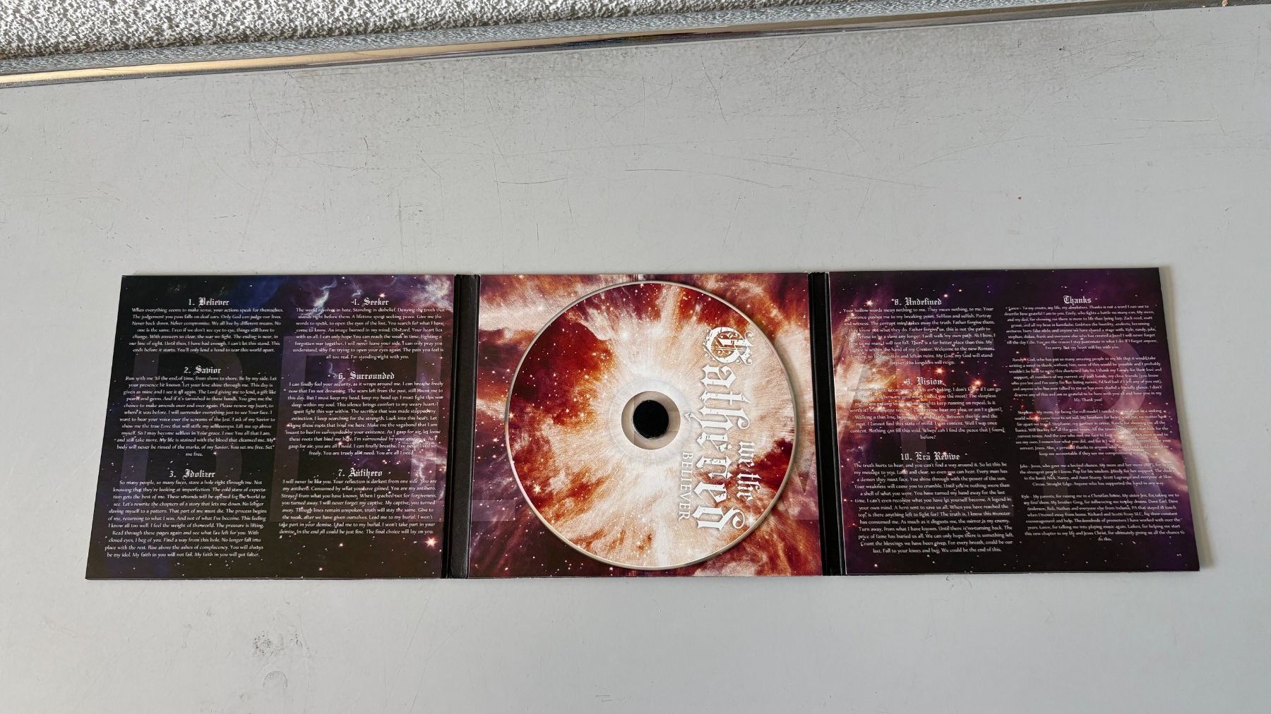 CD: WE THE GATHERED - Believer CD HC Hardcore 2011 Digisleeve – Usato da Wiedlisbach venduto da Andrisa 1