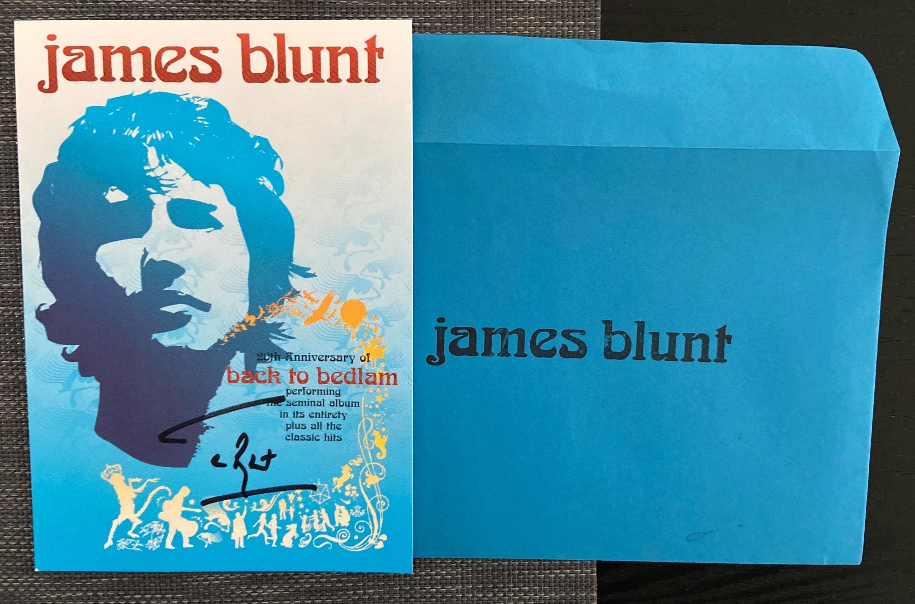 Autographes: James Blunt Autogramm – D'occasion à Suhr par tim_wd9t