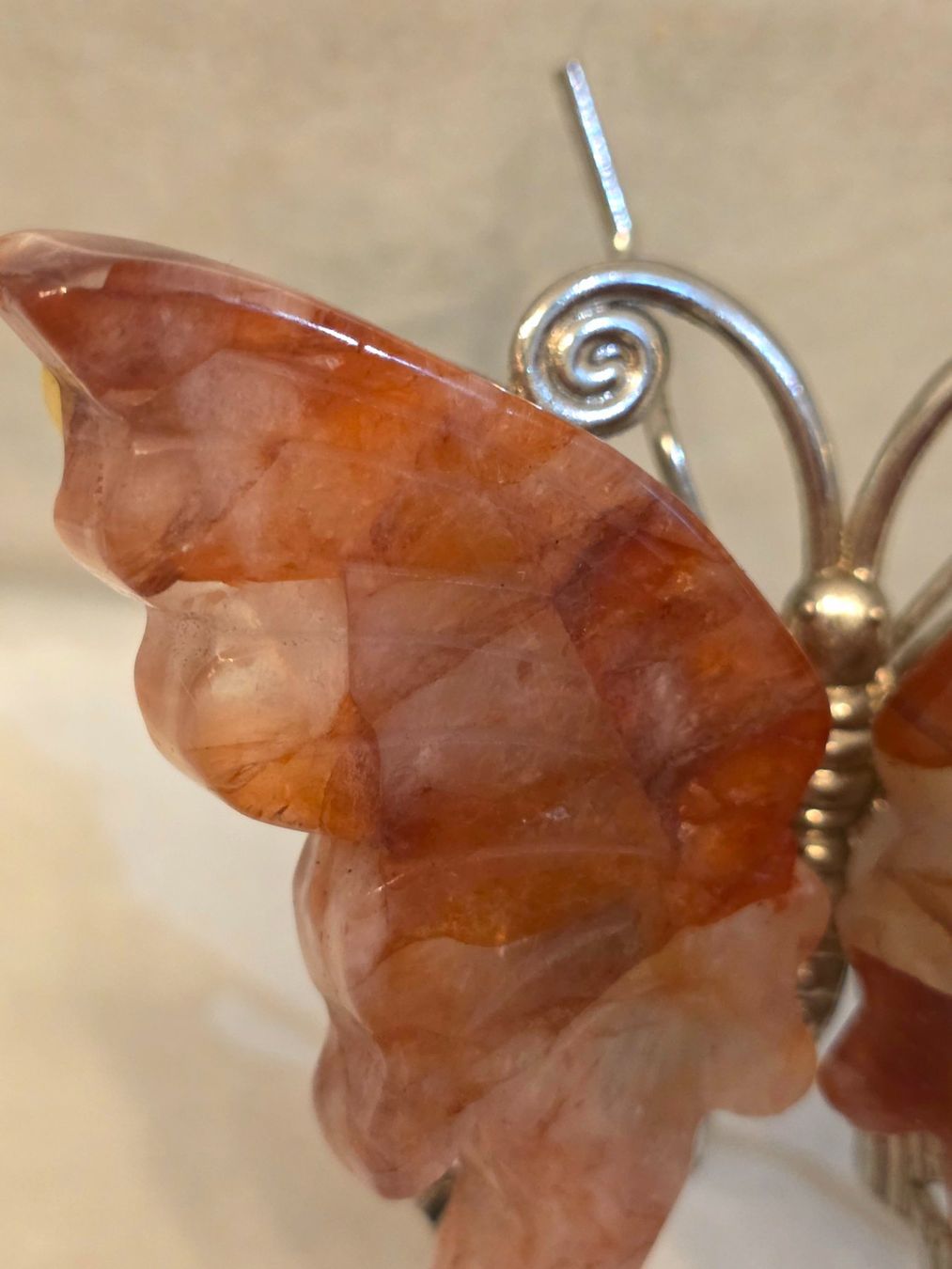 Minerali & Pietre curative: Feuerquarz Schmetterling – Nuovo e nell'imballaggio originale da Matzingen venduto da Shay_Crystalz 1