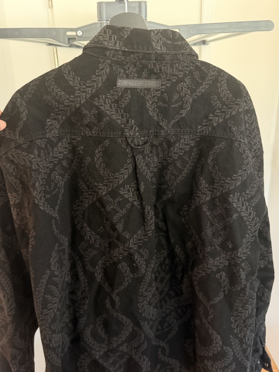 Giacche: Daily Paper Denim Jacket Black Pattern Size L – Nuovo e nell'imballaggio originale da Zürich venduto da Gautier_Juan 1
