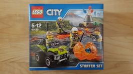 LEGO City 60120 Volcano Starter Set Vulkan Starter-Set NEU