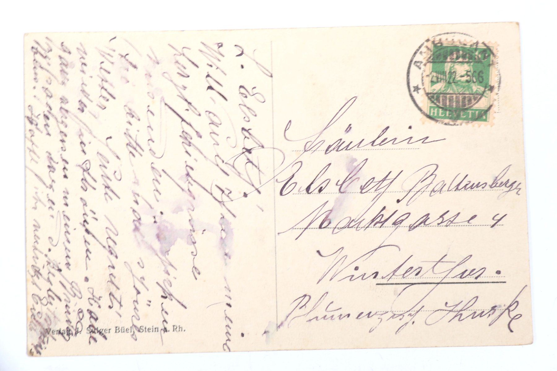 Cartoline postali: Kuranstalt Mammern – Usato da Hettlingen venduto da Scholi99 1
