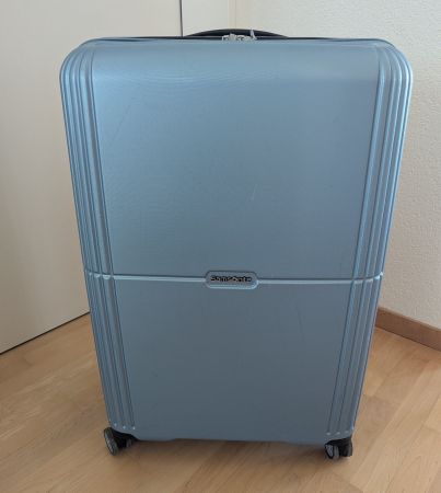 Samsonite Orfeo 4-Rollen Trolley – Sky Silver (75 cm)