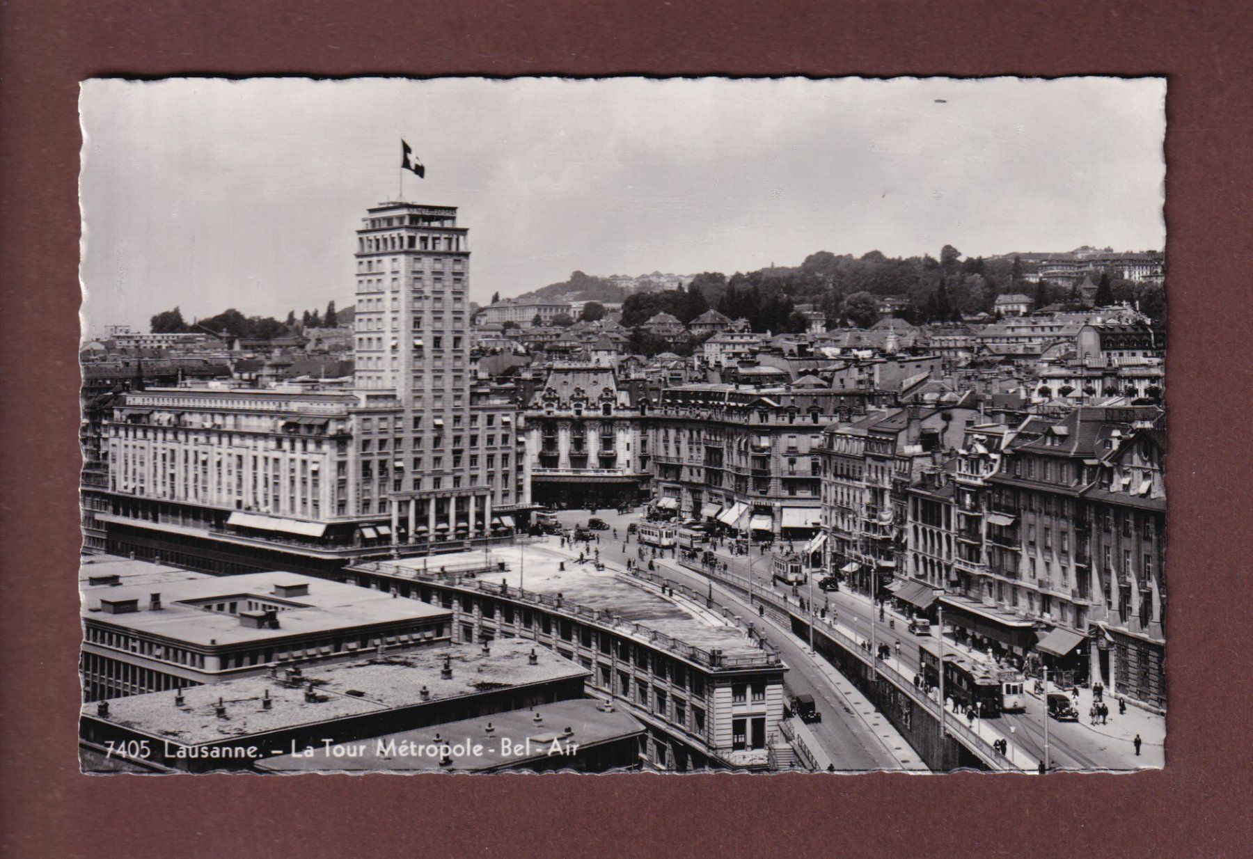 Cartes postales: LAUSANNE - Tour Bel-Air – D'occasion à Pully par nicecards