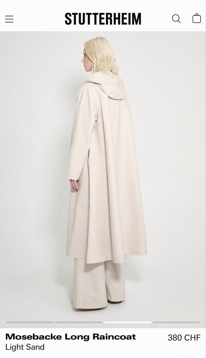 Stutterheim Giacche: Stutterheim rain coat (S) Mosebacke Long – Nuovo (secondo la descrizione) da Basel venduto da mar_fp5q 1