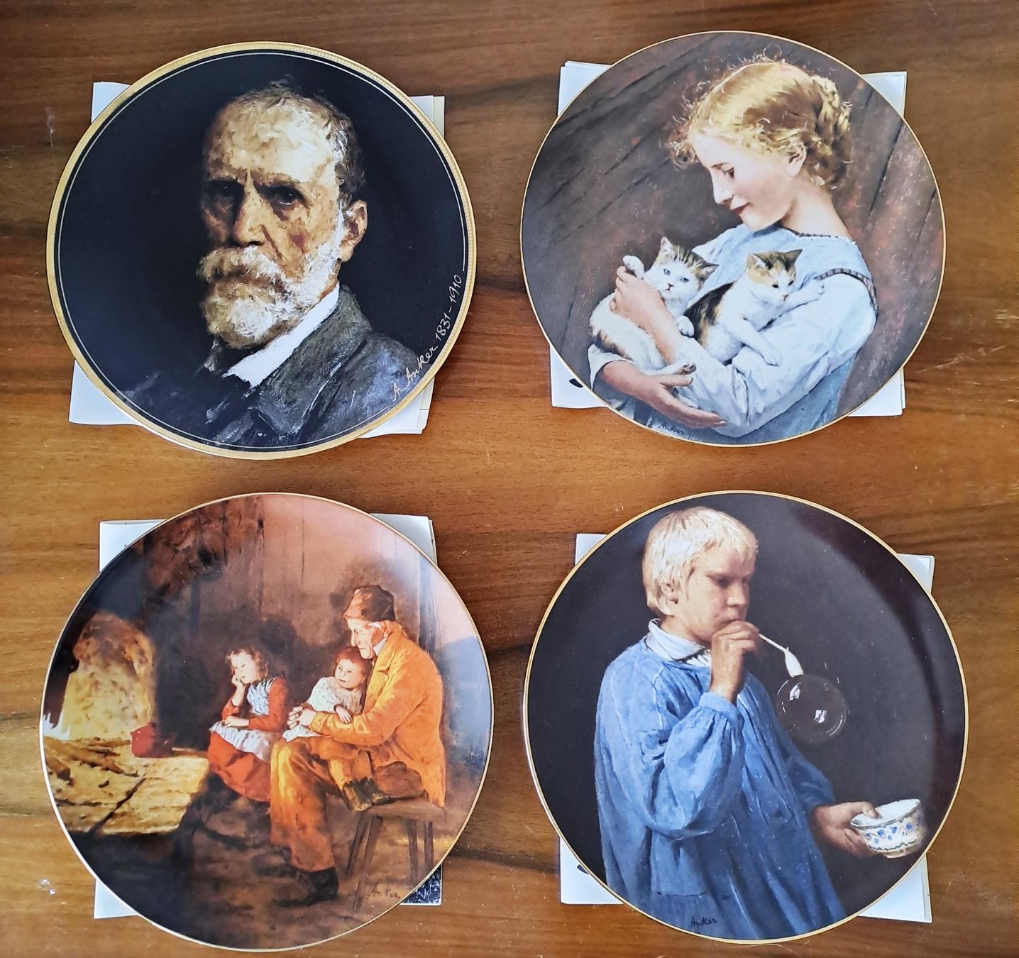 Teller: Anker Wandteller Langenthal - komplettes Set – Gebraucht aus Wetzikon ZH von Juelbe 3