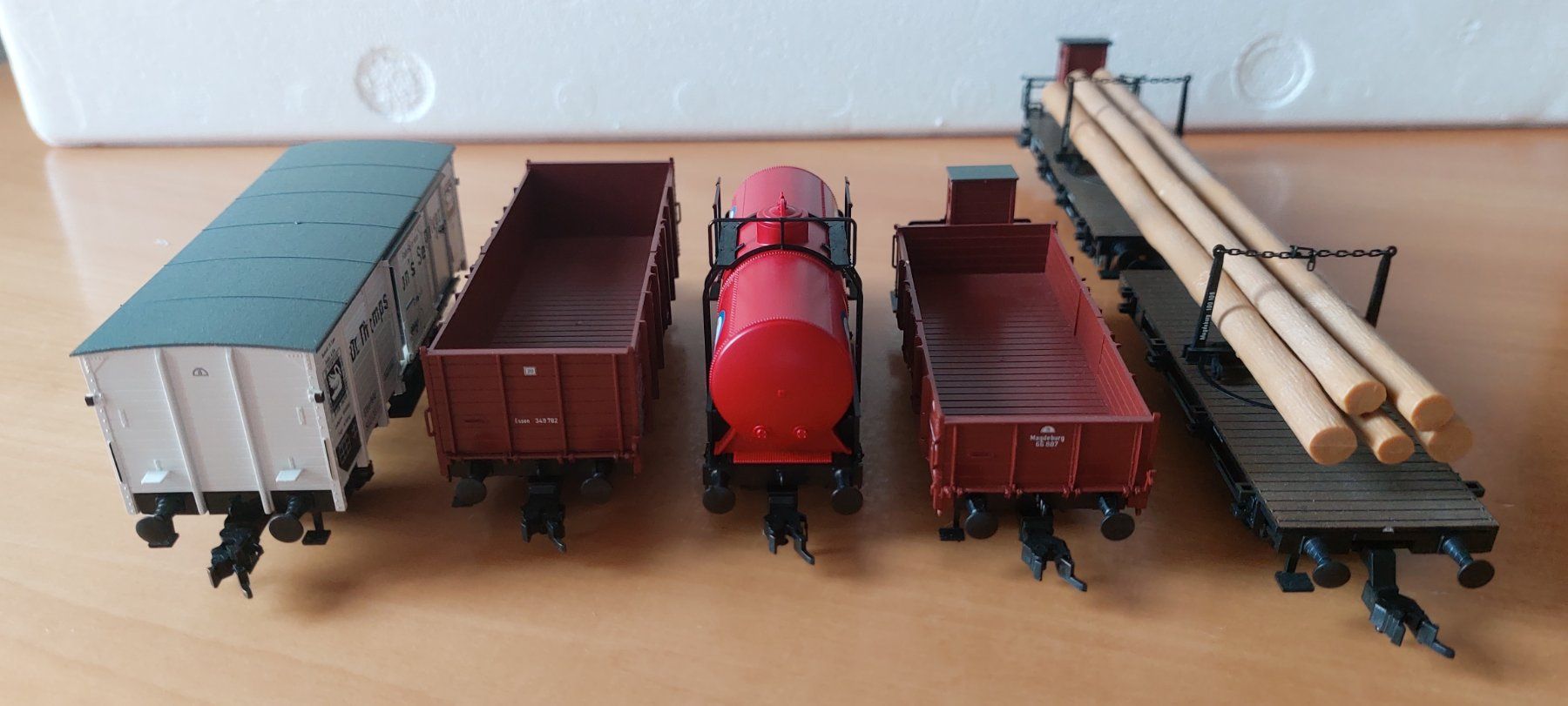 Fleischmann Modelleisenbahnen: Fleischmann 4891 - Dampfzug mit G8 der K.P.E.V. – Neu (gemäss Beschreibung) aus Rotkreuz von MOBAHN-1zu87 9